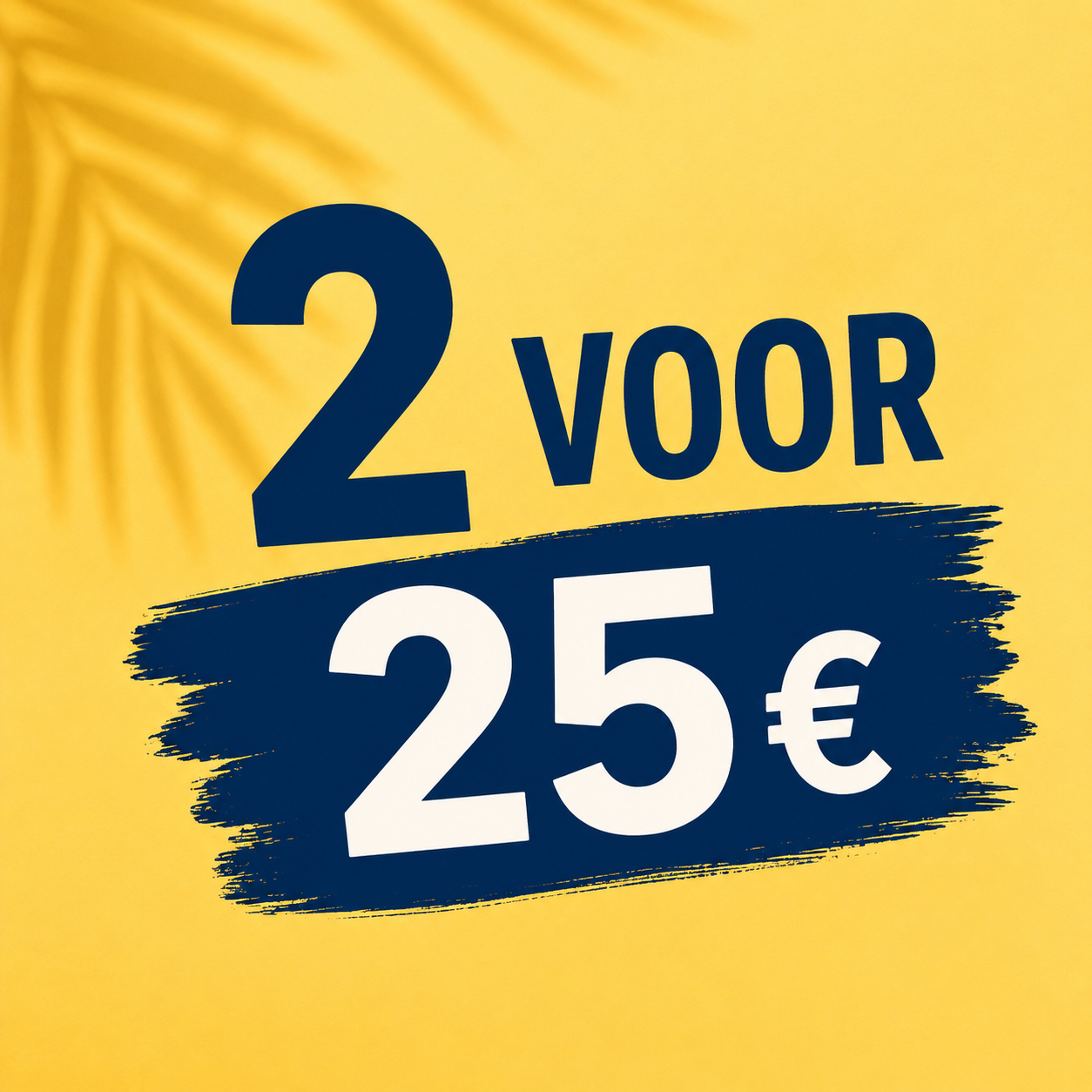2 tegeltjes voor €25 euro