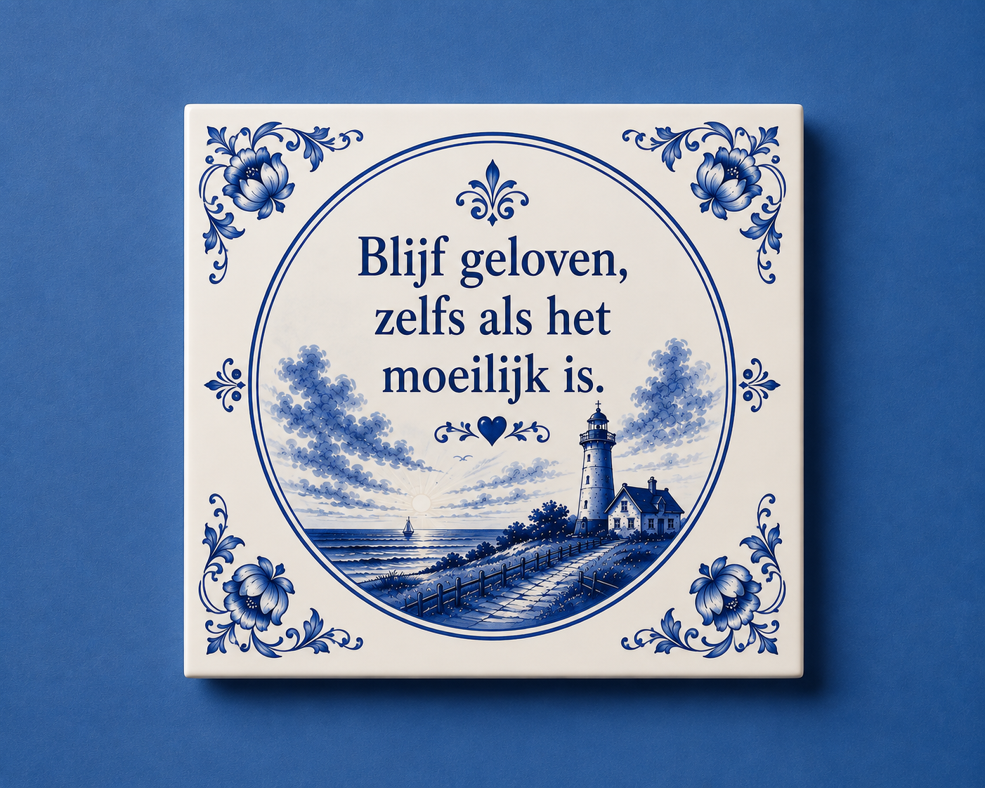 Tegeltjes met teksten