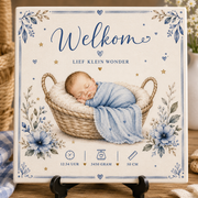 Azulejo de nacimiento personalizado