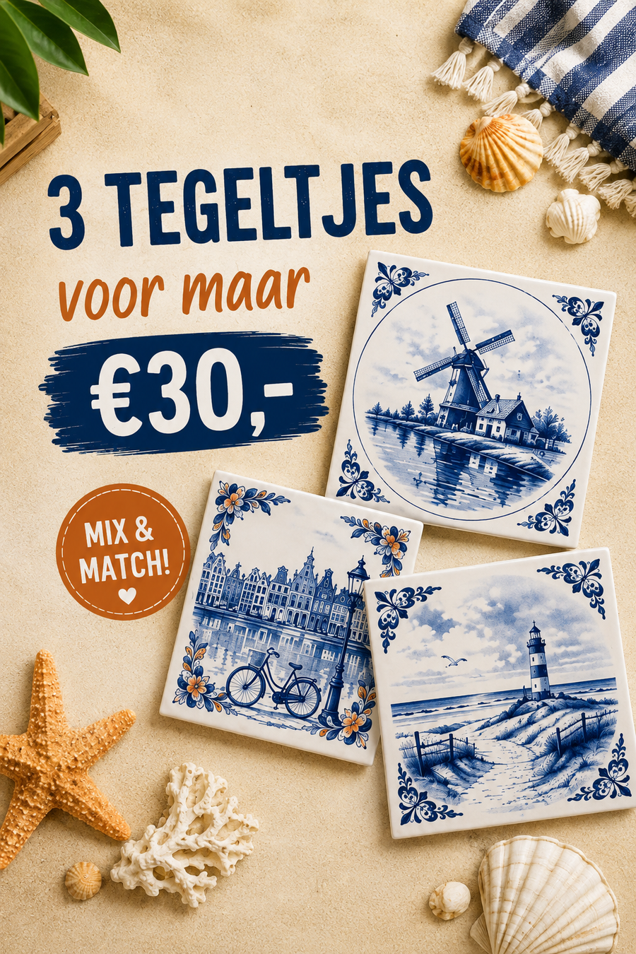 Maak het compleet met een tegelhouder