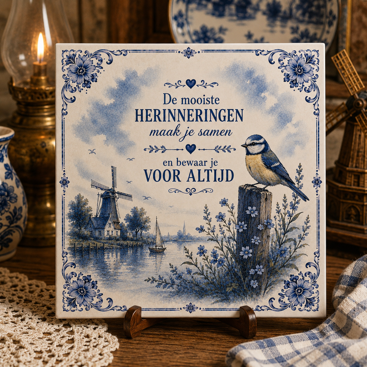 Azulejo de Delft – Bonitos Recuerdos | Diseño Decorativo