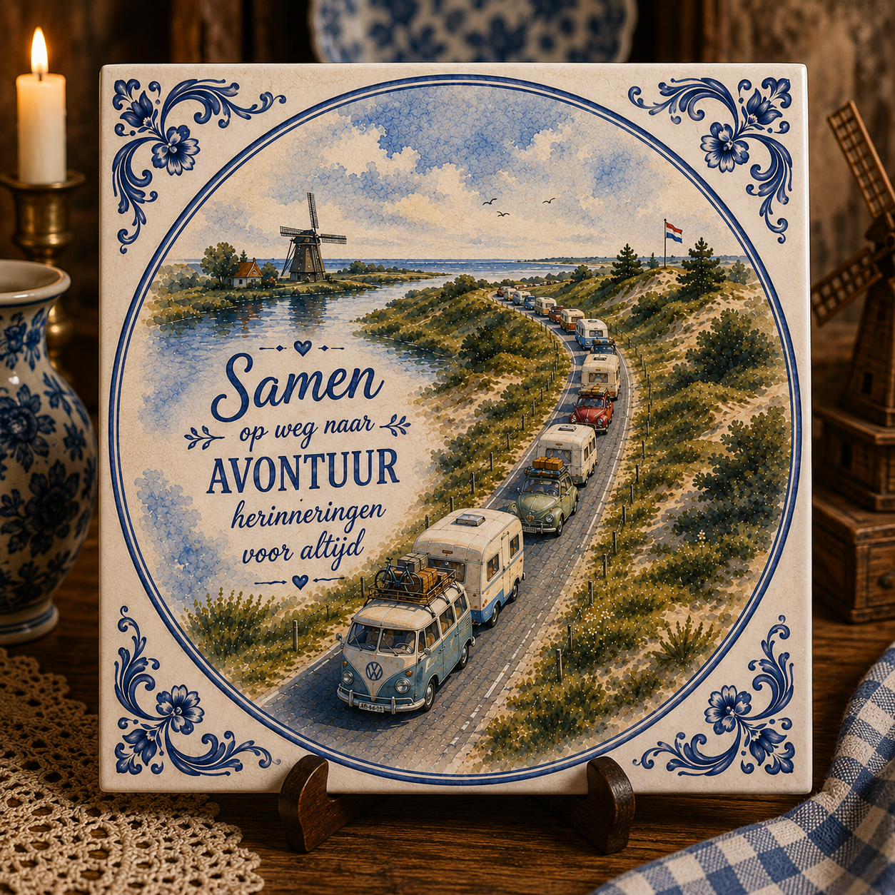 Azulejo Delft Azul – Bonitos Recuerdos | Diseño Decorativo